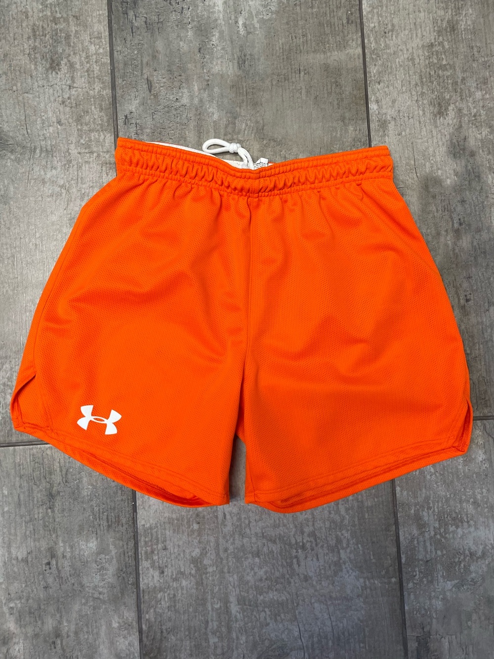 Under Armour Orange Women's Mesh Training Shorts